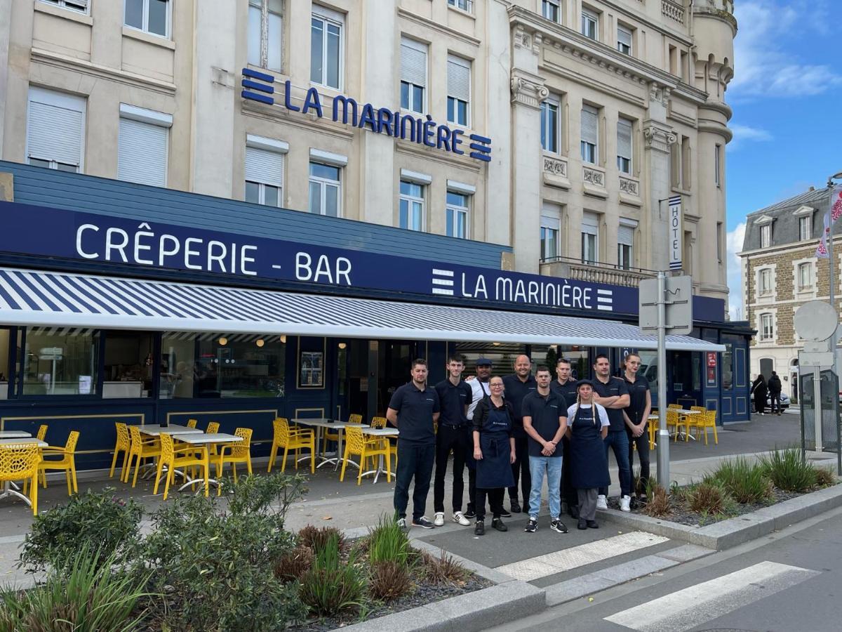 La Mariniere Hotel Restaurant Creperie Сен Мало Екстериор снимка